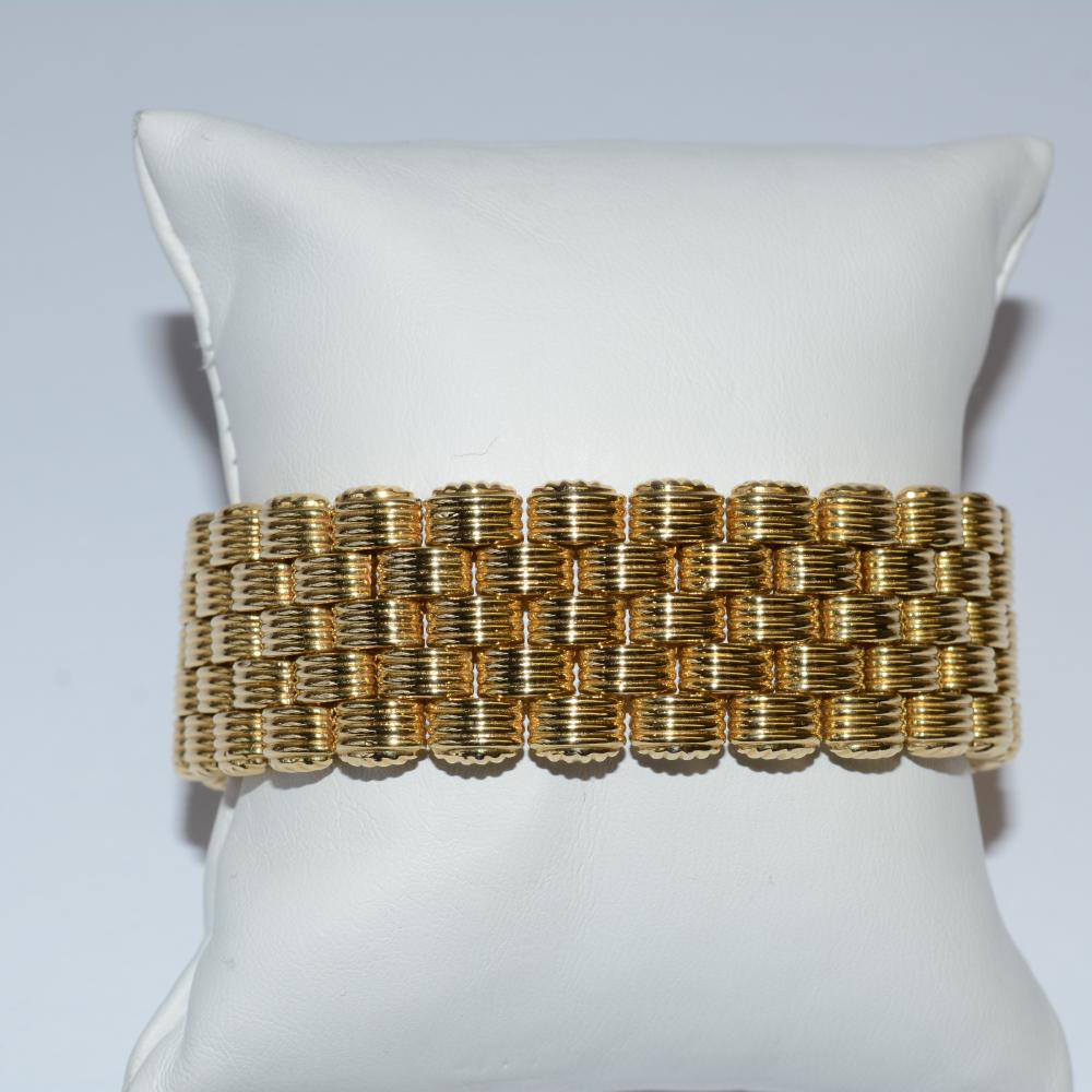 18K Gold Diamond Bracelet