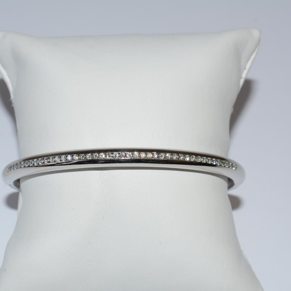 Diamond Hinge Bangle