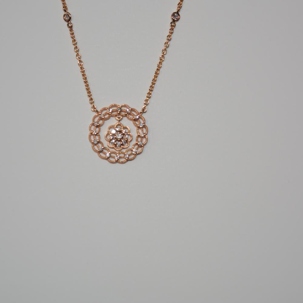 Gold Diamond Necklace