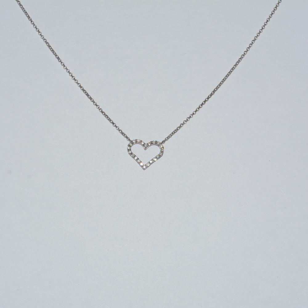 Heart Diamond Necklace