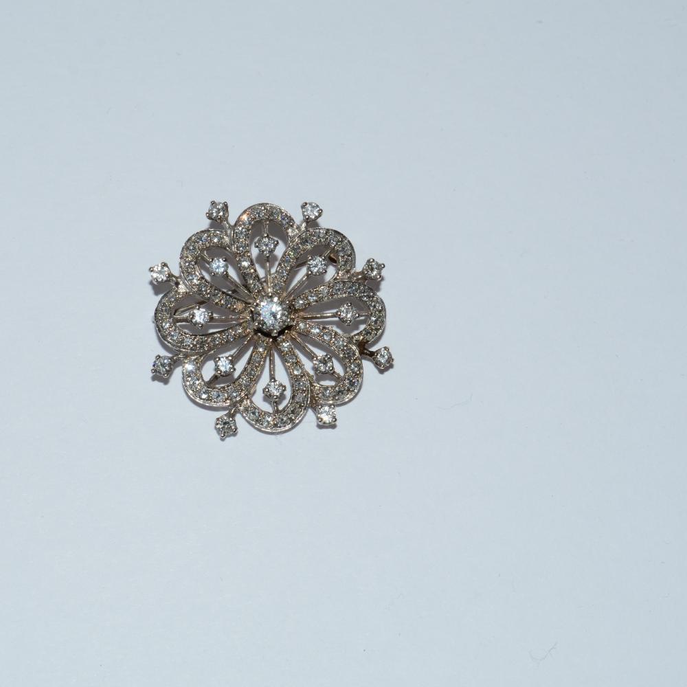 Diamond Round Pin