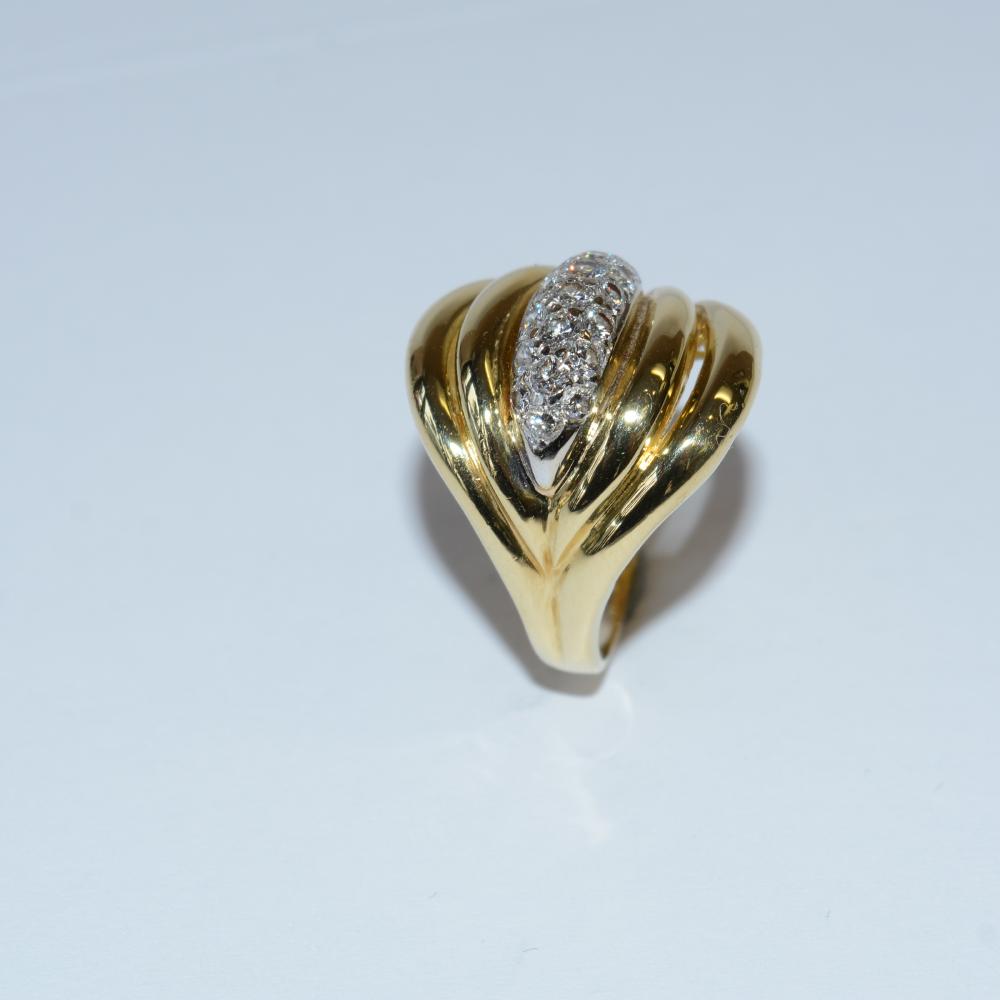 Diamond 18K Gold Ring